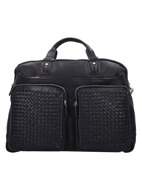 bugatti Vævet dokumentmappe i læder 48 cm