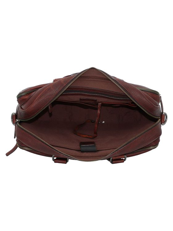 Burkely Antik Avery dokumentmappe i læder 40 cm med rum til bærbar computer