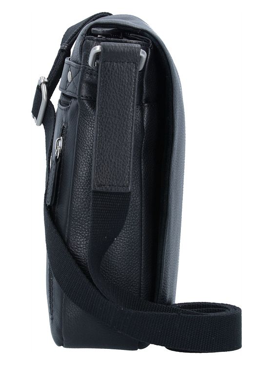 Leonhard Heyden Berlin skuldertaske i læder 24 cm Leonhard Heyden Berlin skuldertaske i læder 24 cm