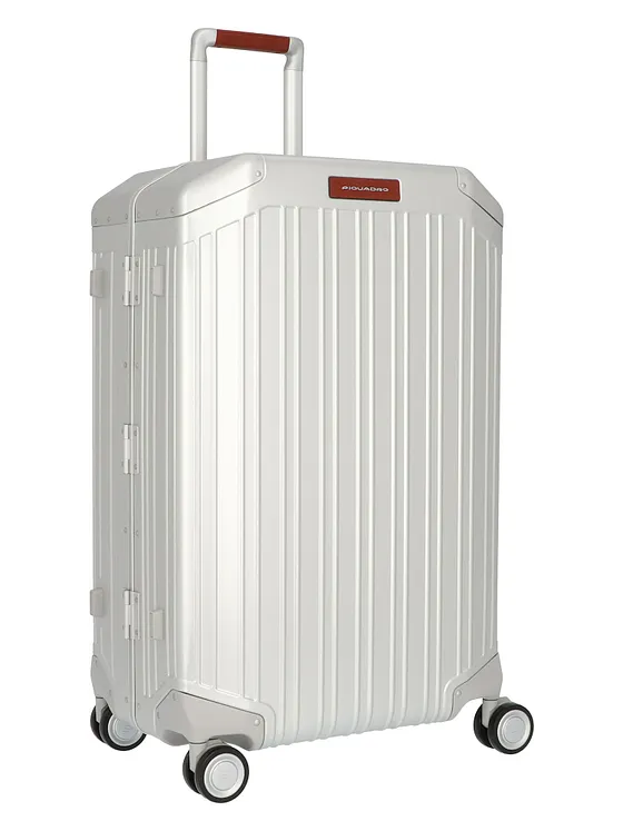 Piquadro Trolley de aluminio con 4 ruedas, 69 cm Piquadro Trolley de aluminio con 4 ruedas, 69 cm