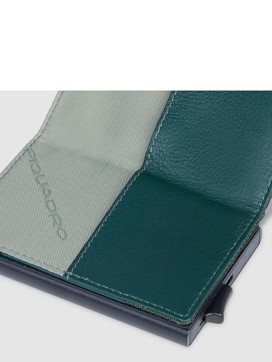 Piquadro PQ-Earth Kreditkortetui RFID-beskyttelse Læder 6.5 cm