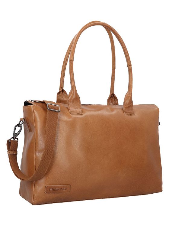 Plevier Rock Copal Skuldertaske Læder 44 cm Laptoprum