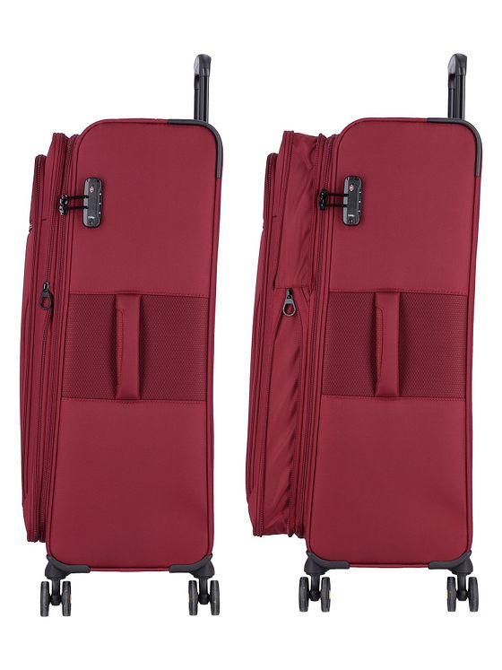 d & n Travel Line 9704 4 hjul Trolley L 78 cm med strækfold d & n Travel Line 9704 4 hjul Trolley L 78 cm med strækfold