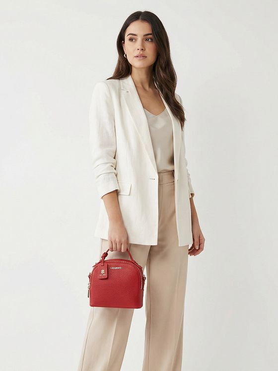 Lazarotti Bologna Leather Håndtaske Læder 17 cm Lazarotti Bologna Leather Håndtaske Læder 17 cm