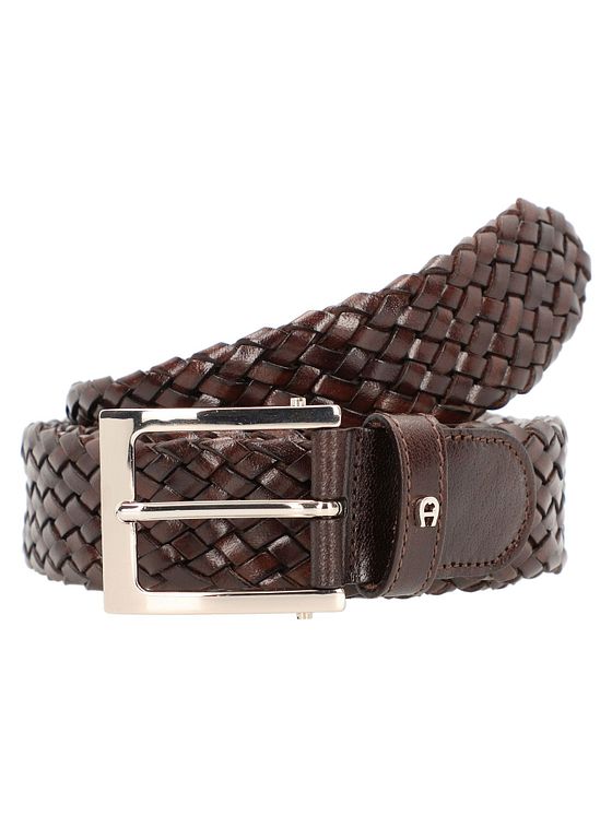 AIGNER Business-bælte i flettet læder
