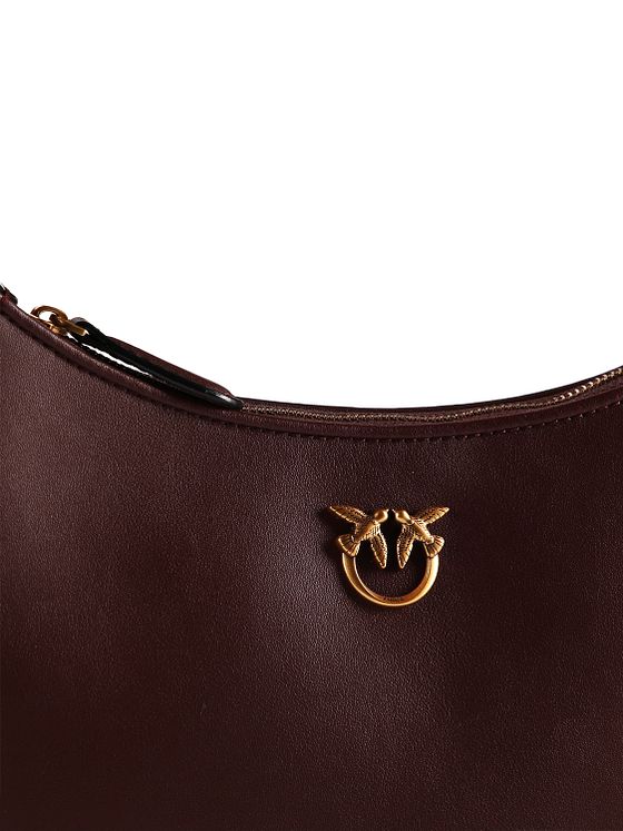 PINKO Half Moon Skuldertaske Læder 26 cm