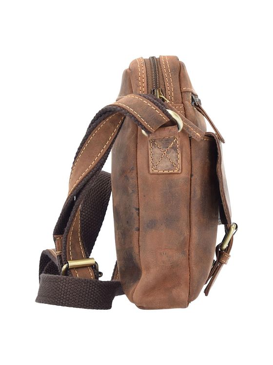 Greenburry Vintage skuldertaske i læder 20 cm Greenburry Vintage skuldertaske i læder 20 cm