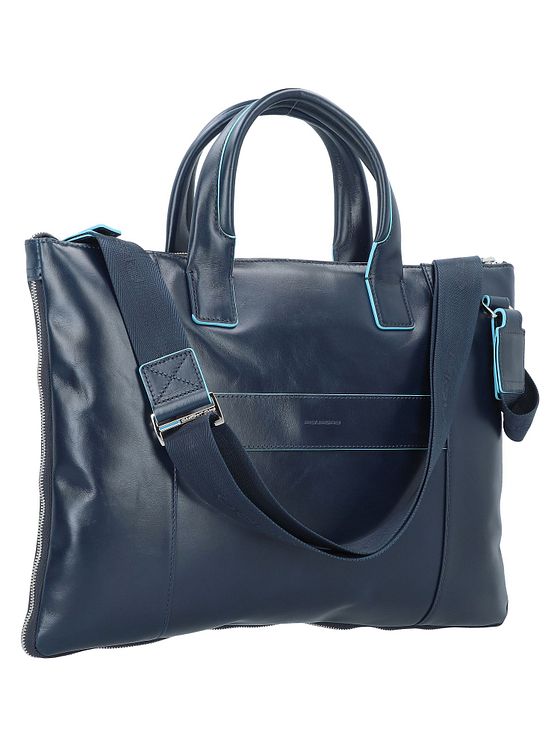 Piquadro Blue Square dokumentmappe læder 42 cm laptoprum Piquadro Blue Square dokumentmappe læder 42 cm laptoprum
