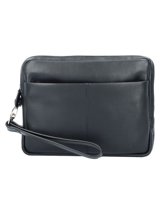 Esquire Håndledstaske i Oxford-læder 25 cm Esquire Håndledstaske i Oxford-læder 25 cm