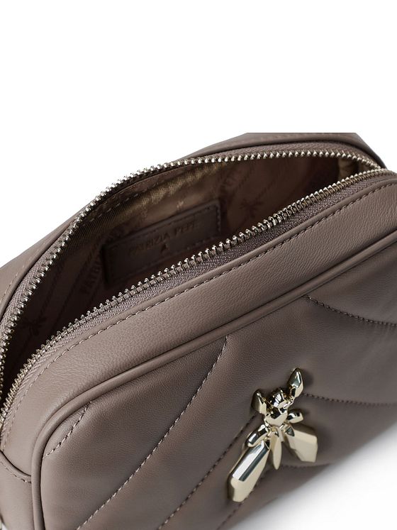 Patrizia Pepe Fly Padded Skuldertaske Læder 19.5 cm