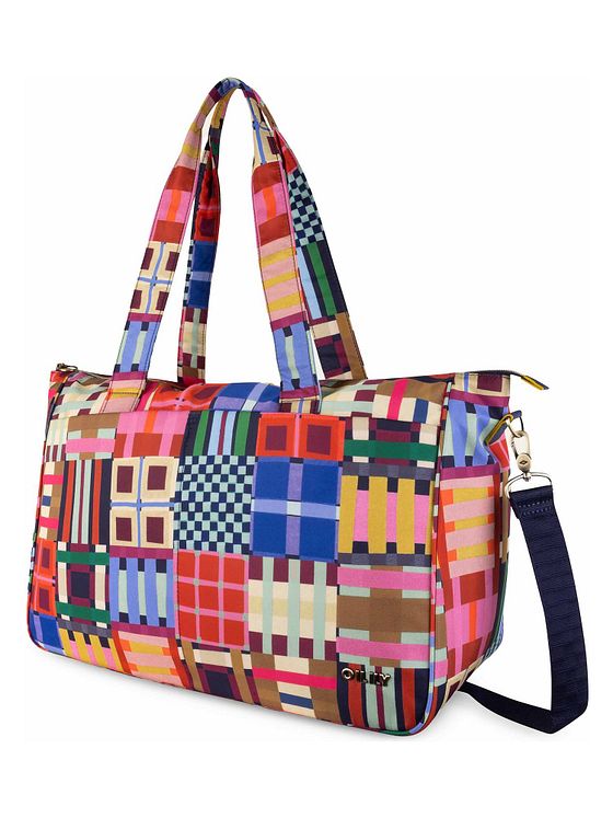 Oilily Tartan Tape Wynda Nákupní taška 31 cm