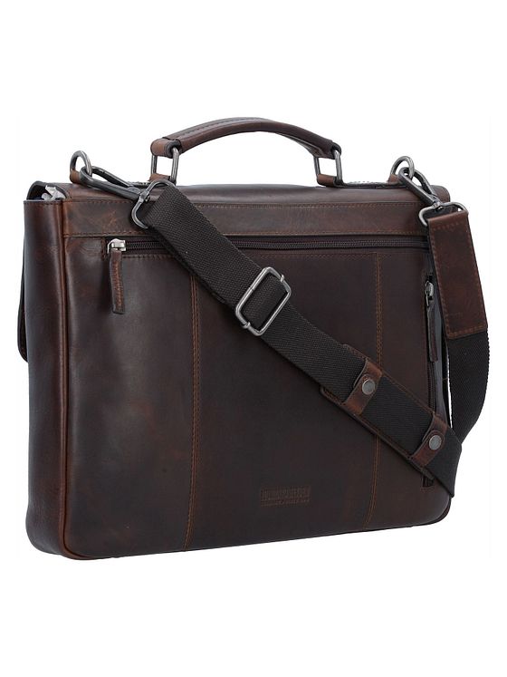 Leonhard Heyden Roma dokumentmappe læder 37 cm rum til bærbar computer Leonhard Heyden Roma dokumentmappe læder 37 cm rum til bærbar computer