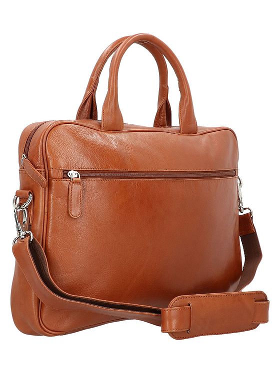 Dermata Dokumentmappe i læder med 39 cm rum til bærbar computer