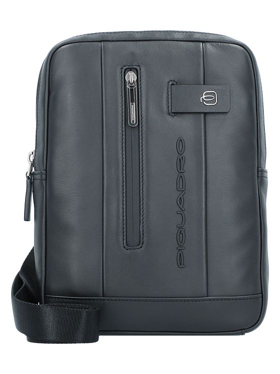 Piquadro Urban skuldertaske i læder 21 cm