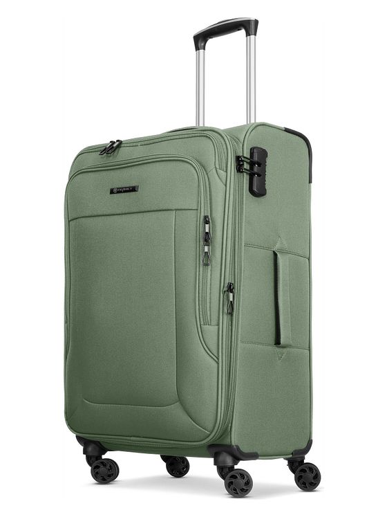 Franky Melbourne 3.0 4-hjulet kuffertsæt, 3-delt, med stretchfoldning