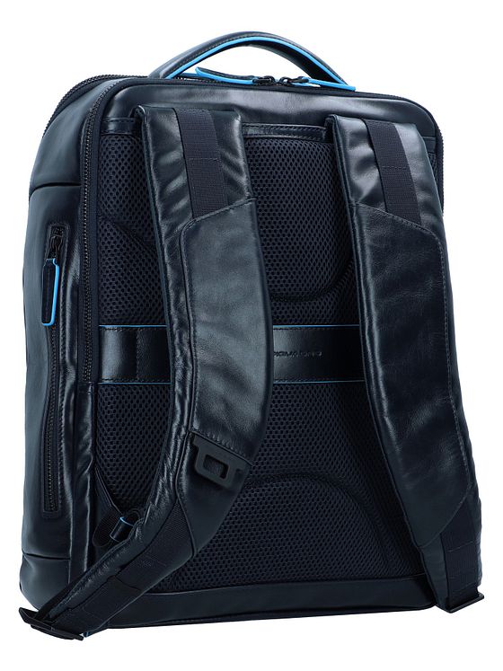 Piquadro Blue Square Revamp Forretningsrygsæk Læder 41 cm Laptoprum