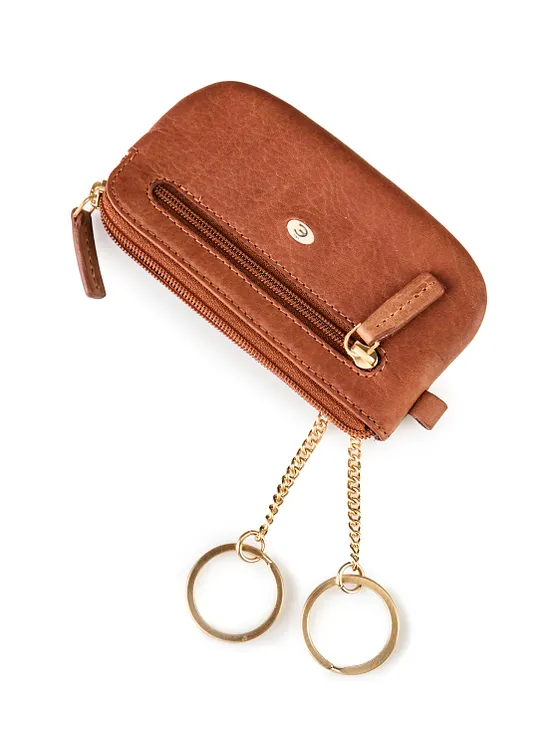 Esquire Chicago Estuche para llave Piel natural 12.5 cm Esquire Chicago Estuche para llave Piel natural 12.5 cm
