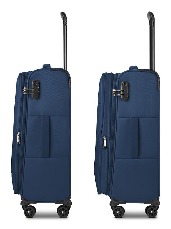 Stratic taska 4 ruedas Trolley M 65 cm Con asa expansible Stratic taska 4 ruedas Trolley M 65 cm Con asa expansible