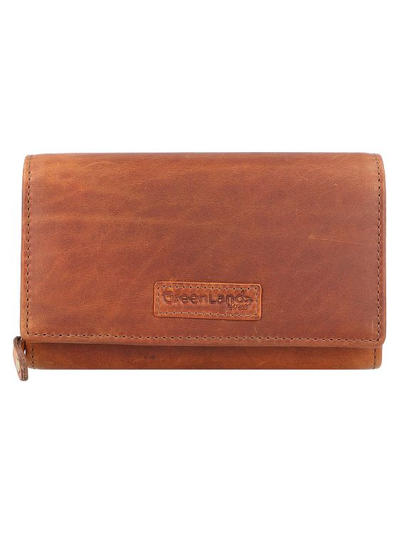 Greenland Nature Blød & sikker pung i læder 16 cm RFID Greenland Nature Blød & sikker pung i læder 16 cm RFID