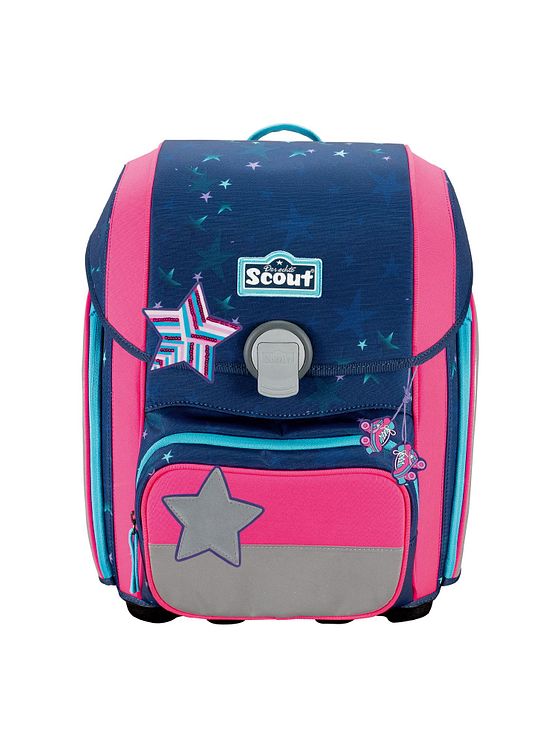 Scout Genius Skoleransel-sæt 4-delt