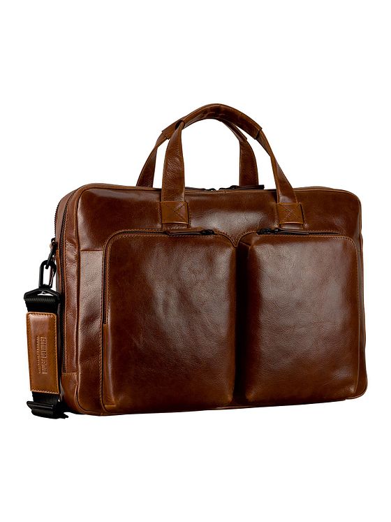 Leonhard Heyden Porto Dokumenttaske Læder 39 cm