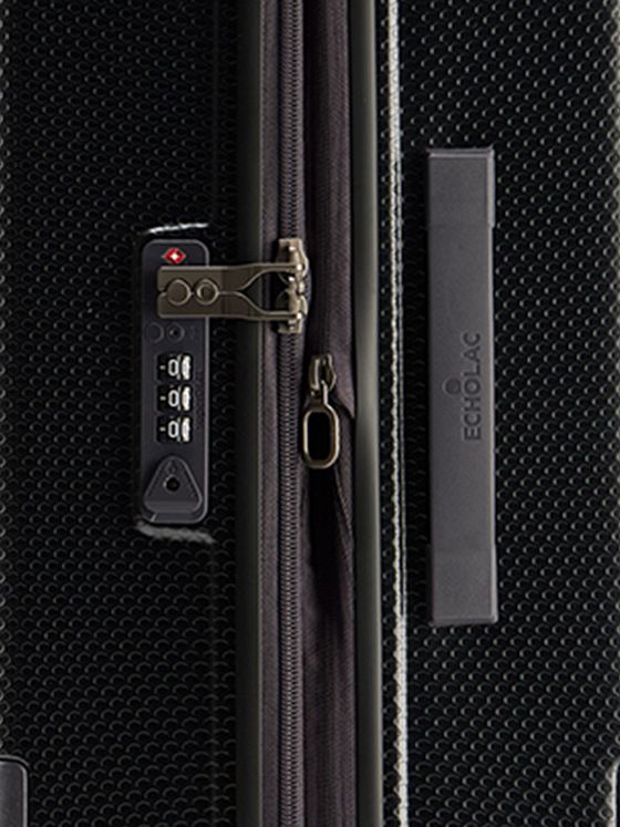 Echolac Logic Pro 4 hjul Kuffert 3-delt med strækfold