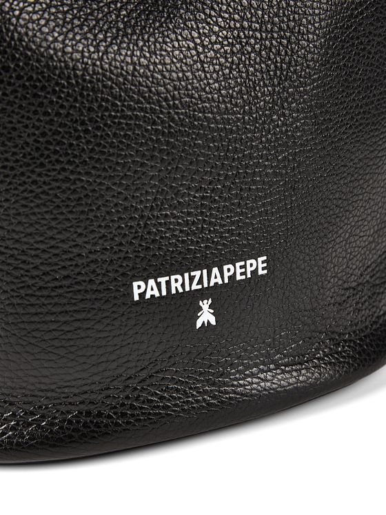 Patrizia Pepe Never Complete Taška na šňůrku Kůže 26 cm