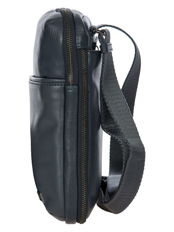 Bric's Torino skuldertaske i læder 21 cm