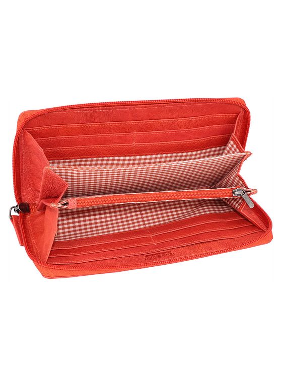 Greenburry Tumble Nappa pung i læder 20 cm