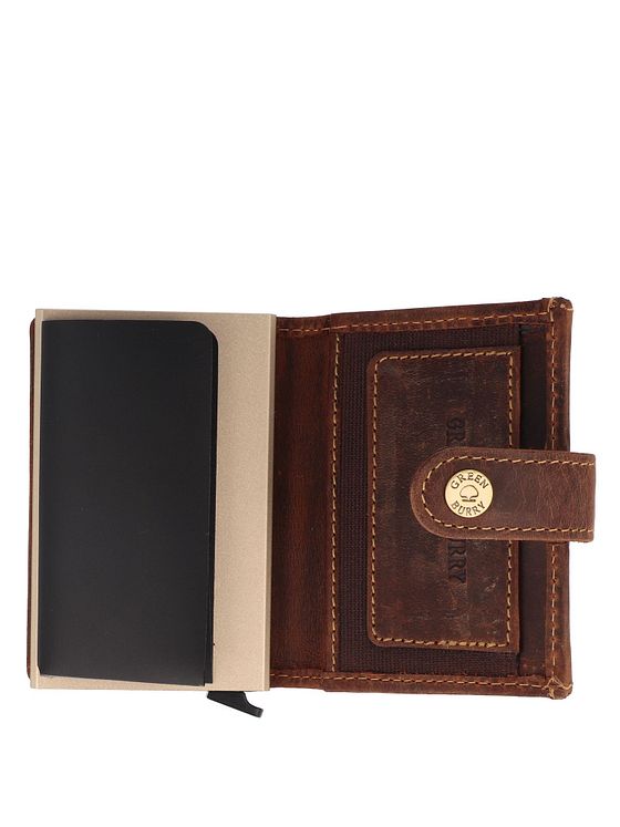 Greenburry Vintage Pung RFID-beskyttelse Læder 7.5 cm