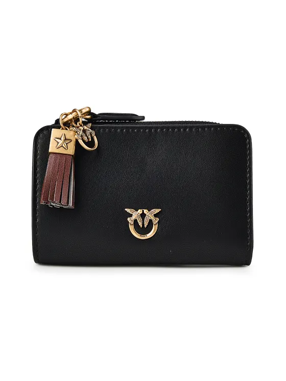 PINKO Love Wallet Cartera Piel natural 12 cm PINKO Love Wallet Cartera Piel natural 12 cm