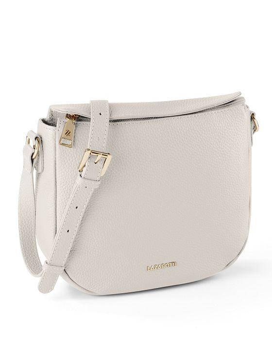 Lazarotti Bologna Leather Crossbody taška přes rameno kůže 25 cm