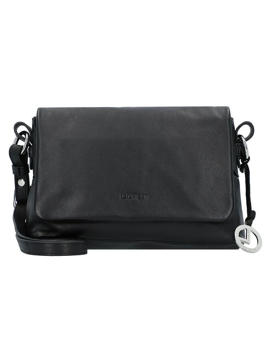 L.CREDI Silke skuldertaske i læder 23 cm