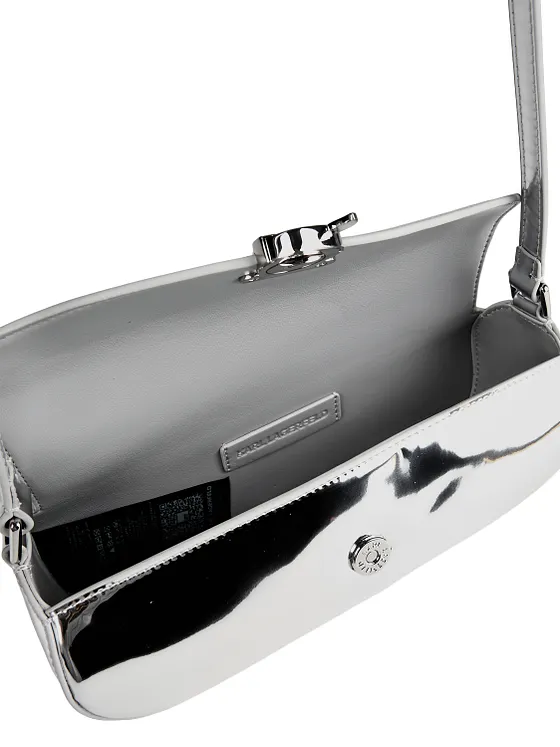 Karl Lagerfeld Ikon Bolsa de hombro Piel natural 24 cm Karl Lagerfeld Ikon Bolsa de hombro Piel natural 24 cm