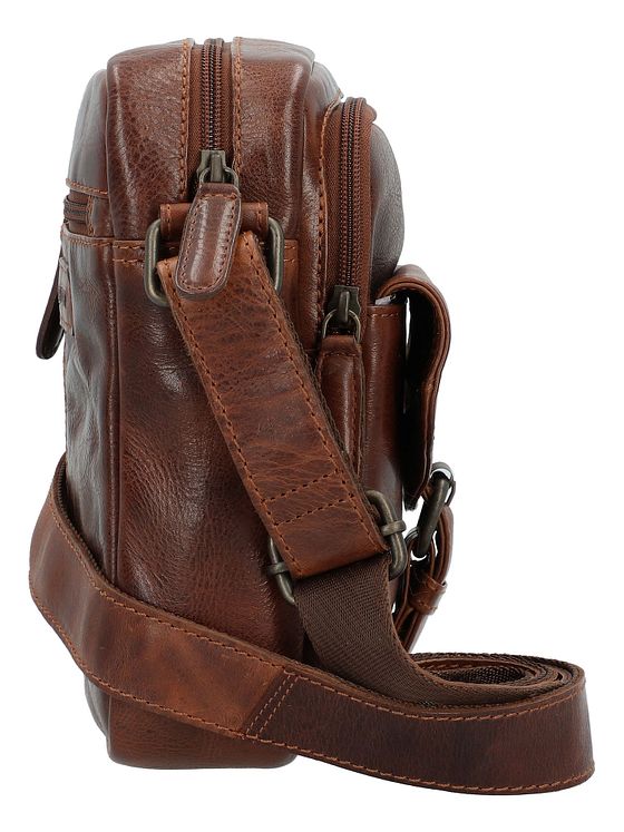 Greenburry Rugged Skuldertaske Læder 21 cm
