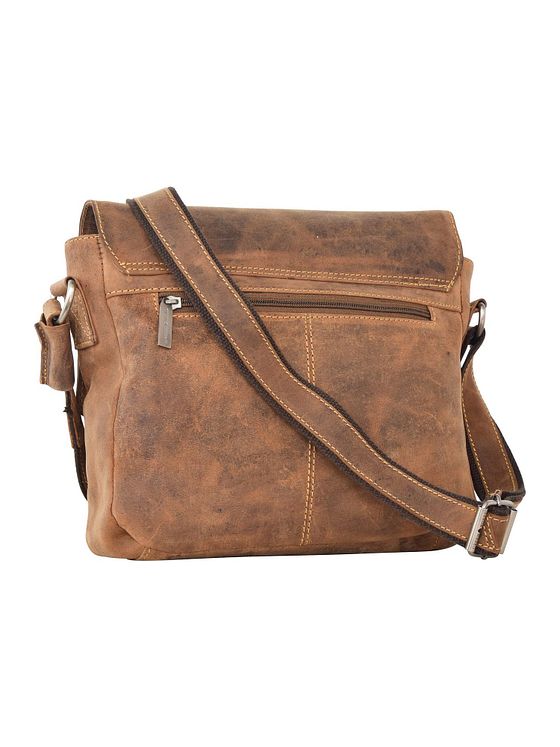 Greenburry Vintage Revival Vol. 1 skuldertaske i læder 28 cm Greenburry Vintage Revival Vol. 1 skuldertaske i læder 28 cm