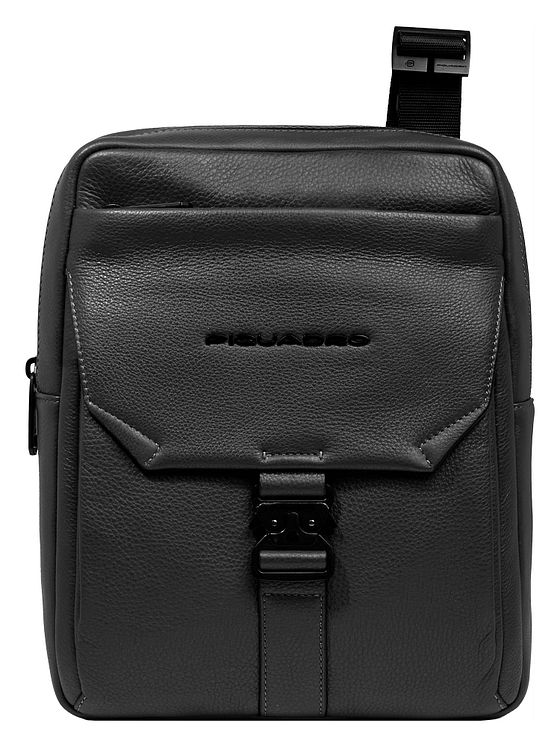 Piquadro Than Skuldertaske RFID-beskyttelse Læder 22 cm