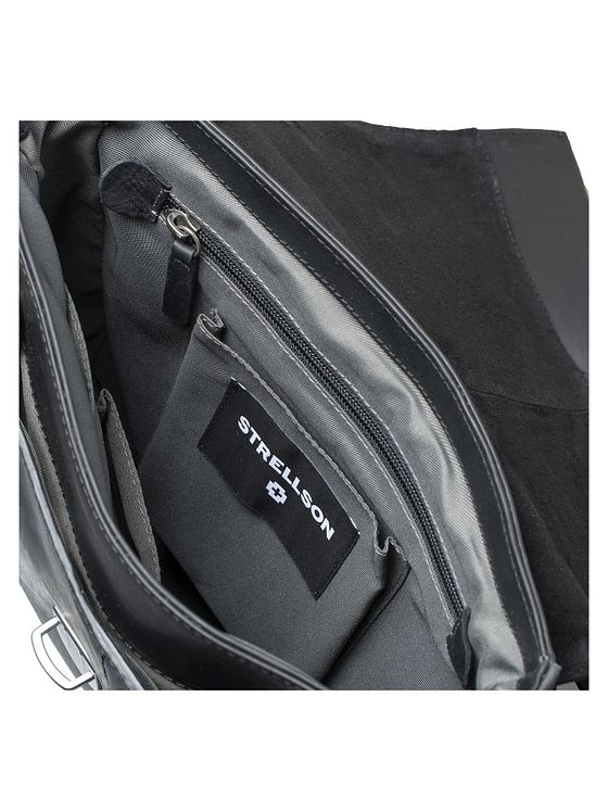 Strellson Brick Lane skuldertaske i læder 25 cm Strellson Brick Lane skuldertaske i læder 25 cm
