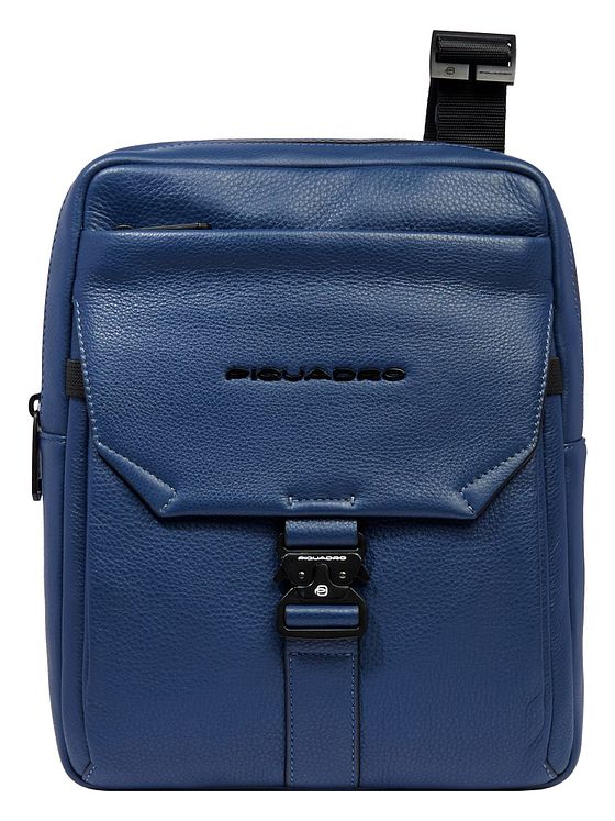 Piquadro Than Skuldertaske RFID-beskyttelse Læder 22 cm