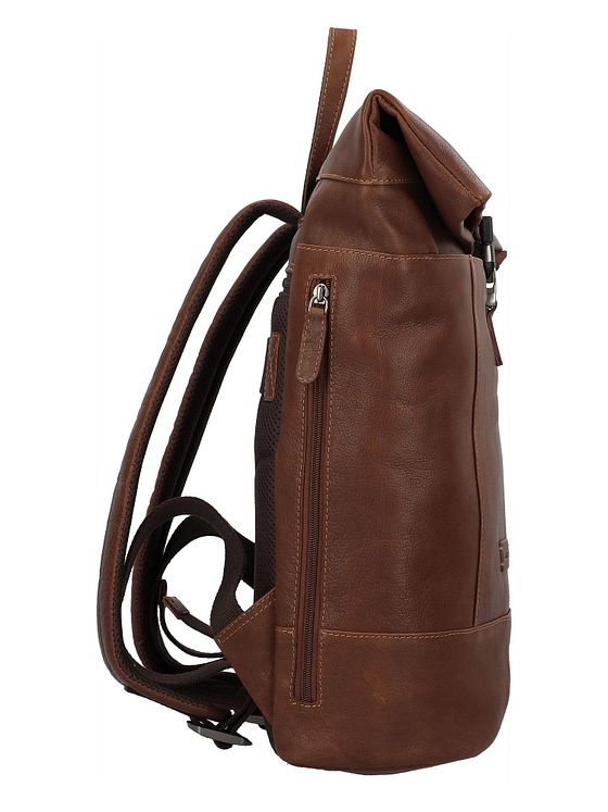 Jack Kinsky Porto Batoh Kůže 43 cm Kapsa na notebook