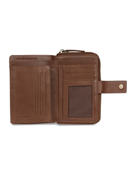 bugatti Noemi Peněženka RFID ochrana Kůže 14 cm