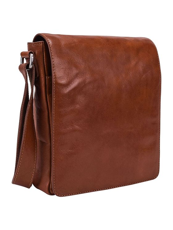 Leonhard Heyden Cambridge skuldertaske i læder 23 cm