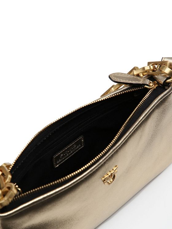 PINKO Half Moon Håndtaske Læder 23 cm