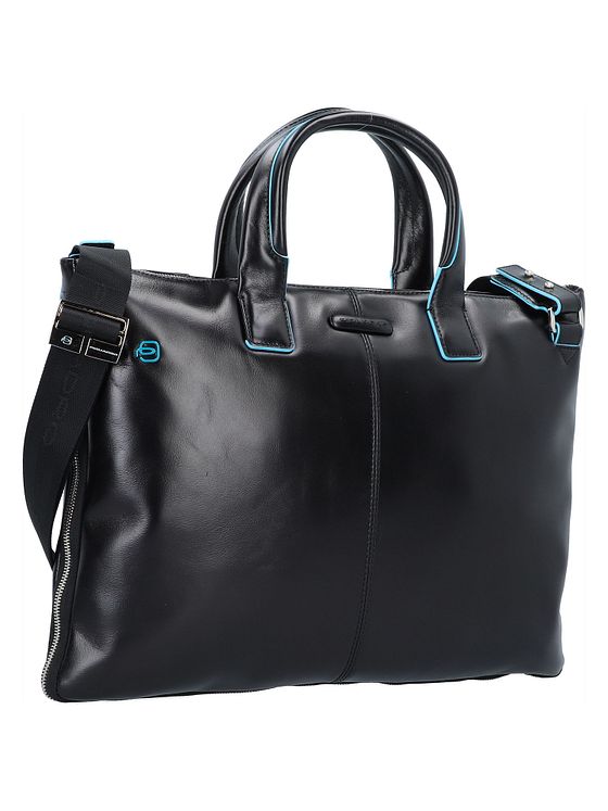 Piquadro Blue Square dokumentmappe læder 42 cm laptoprum Piquadro Blue Square dokumentmappe læder 42 cm laptoprum