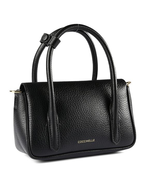 Coccinelle C-Me Lock Håndtaske Læder 19 cm