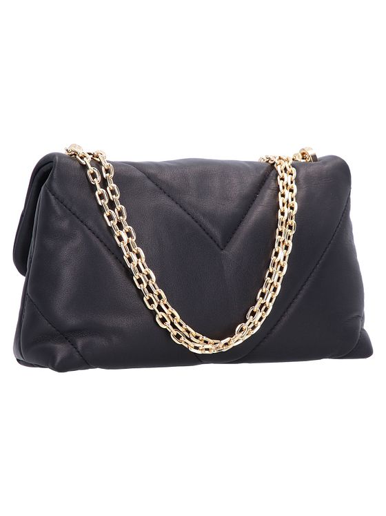 Patrizia Pepe Fly Polstret skuldertaske i læder 25 cm