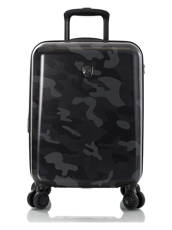 Heys Black Camo 4 hjul Kabinetrolley S 53 cm med strækfold