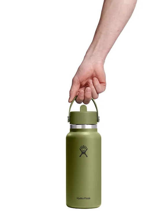 Hydro Flask Hydration Wide Flex Straw Cap Botella de agua 945 ml Hydro Flask Hydration Wide Flex Straw Cap Botella de agua 945 ml