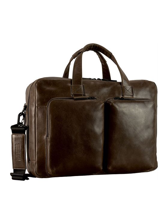 Leonhard Heyden Porto Dokumenttaske Læder 39 cm