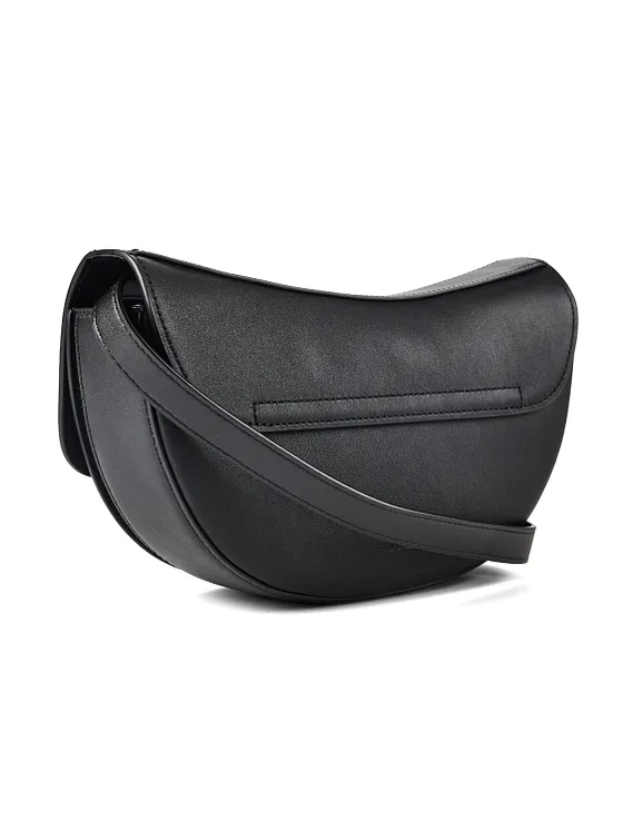 Karl Lagerfeld Signature Crossbody-laukku Nahka 25 cm Karl Lagerfeld Signature Crossbody-laukku Nahka 25 cm